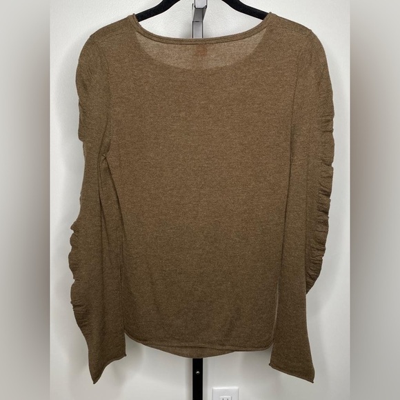 Hugo Boss by Boss Orange Women Crew Neck Ribbed Sweater in Merino Wool - Picture 2 of 5